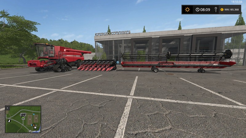 Case IH 9320 Pack with options V 1 Combine