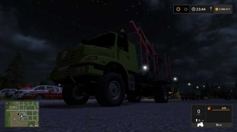 MERCEDES BENZ ZETROS TIMBER V1.0