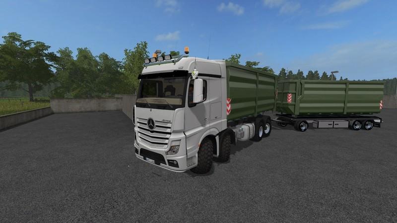 MERCEDES ACTROS MP4 IT RUNNER 8X8 V1.4