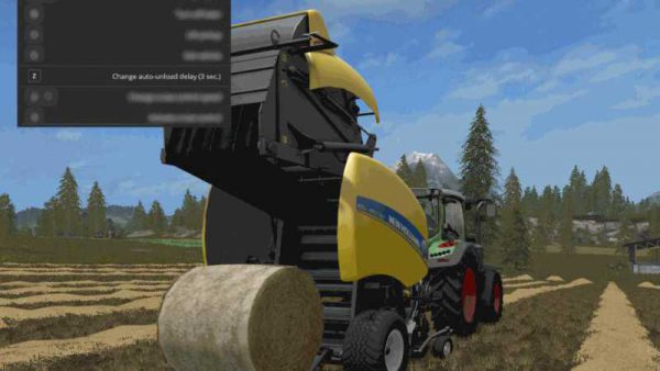 AUTOMATIC UNLOAD FOR ROUND BALERS V1.1.0.24