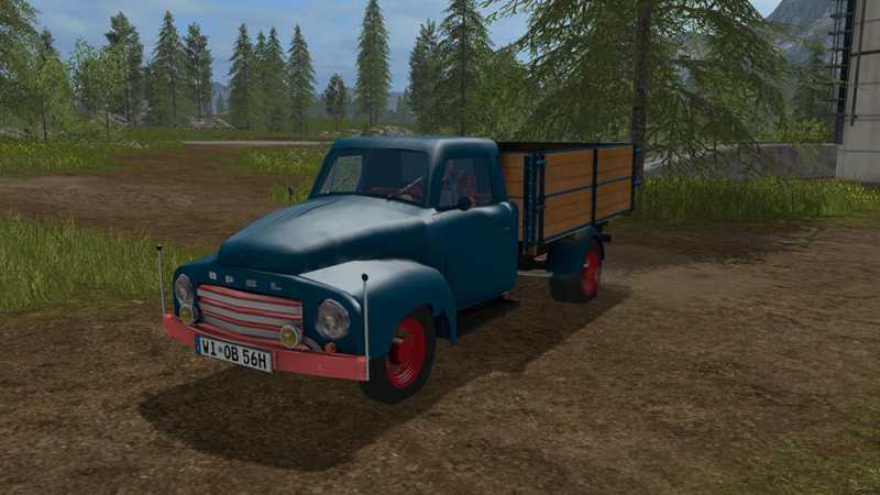 OPEL BLITZ FLATBED 1956 V1.0