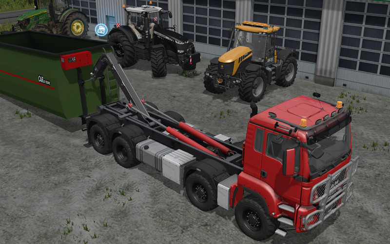 MAN TGS 8×8 with HVAC System v 3.0