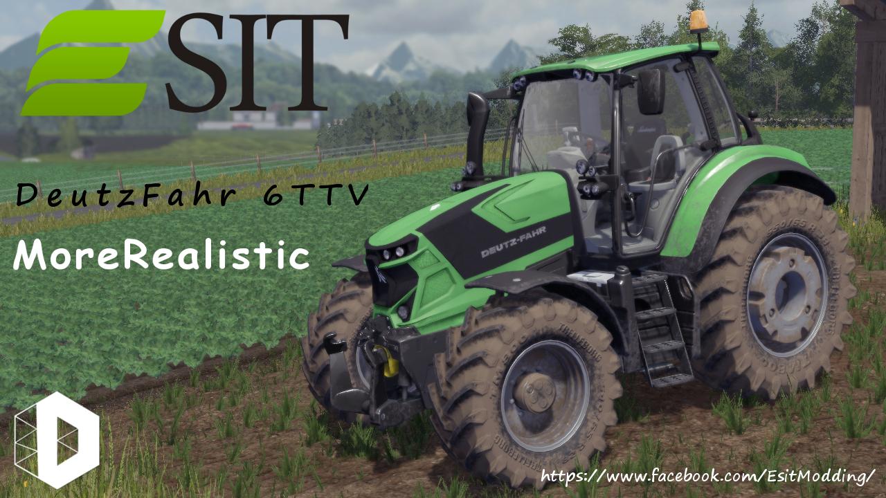 DEUTZ FAHR 6 TTV BETA BY ESIT MOD