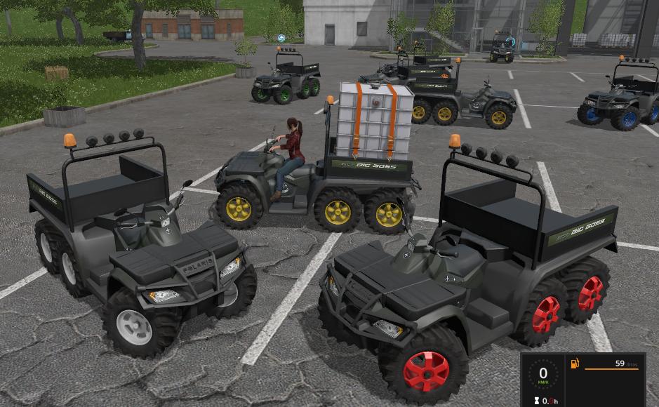 QUAD POLARIS 6X6 V1.1 FS2017