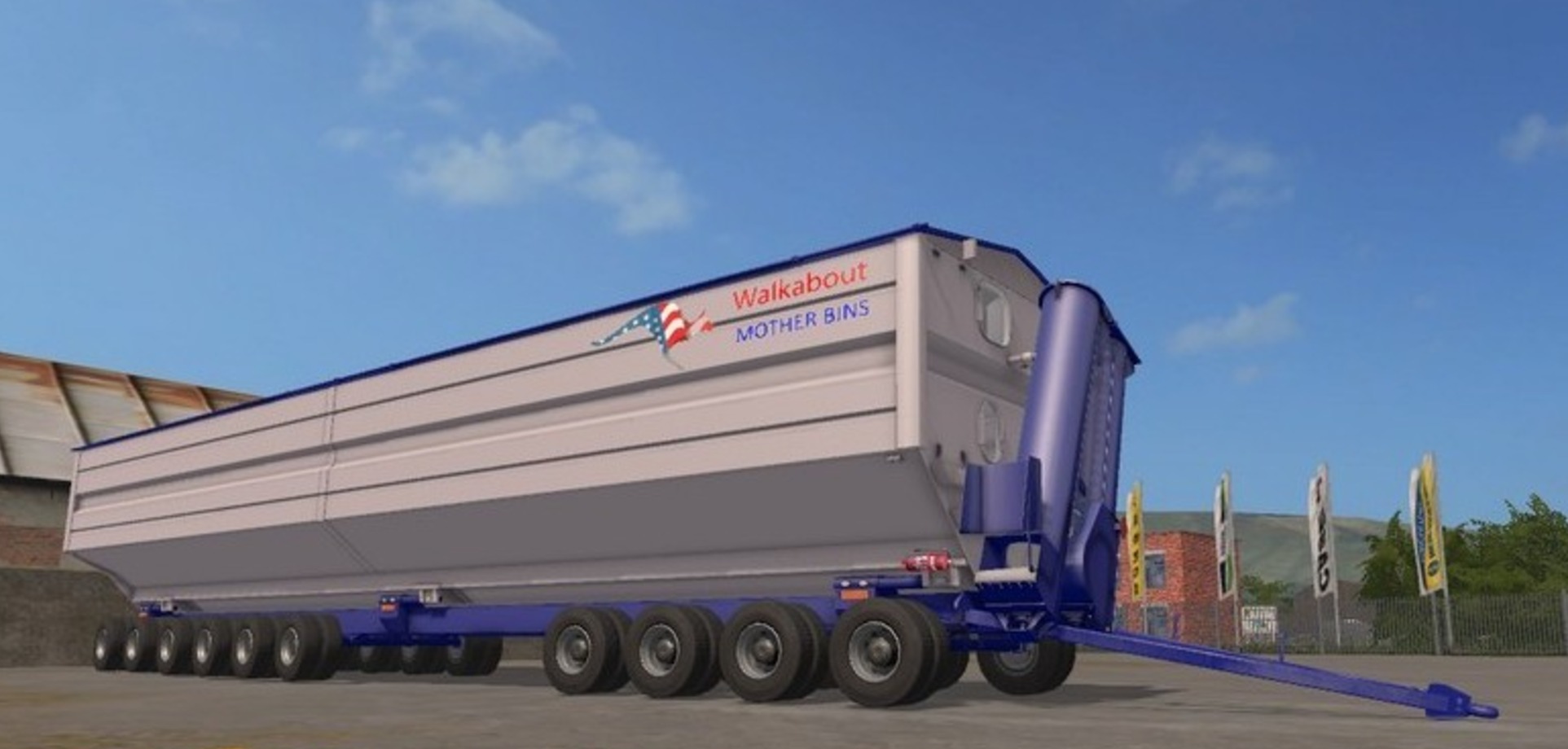 Large trailer MotherBin FS17