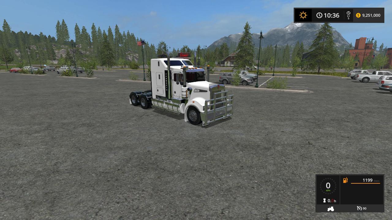 KENWORTH T908 SLEEPER ROADTRAIN EDIT V1 Mod