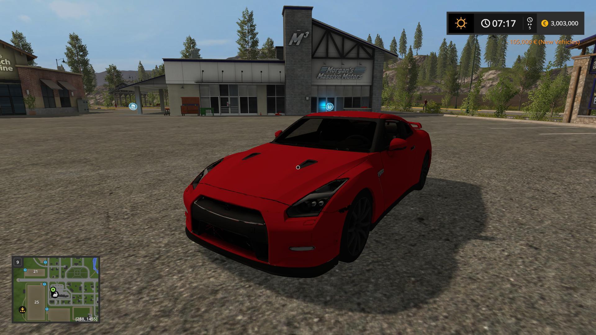 NISSAN GTR CONVERTED V1.0.0 LS17