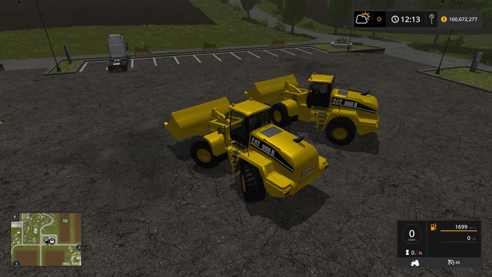 CATERPILLAR 980H – 25000 LITERS V1.0 MOD