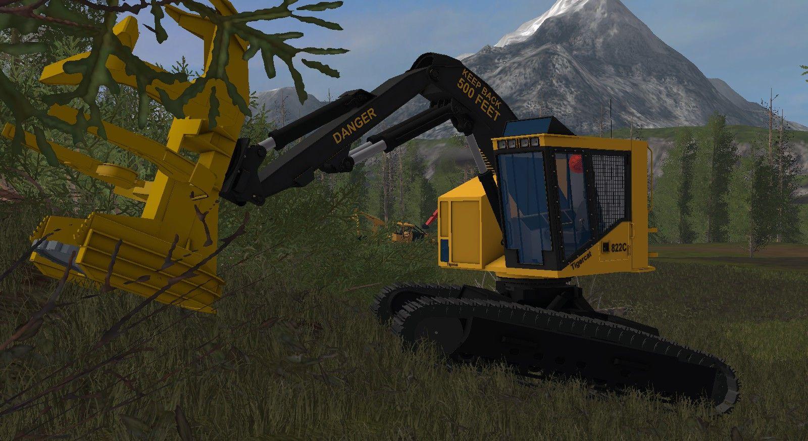 TIGERCAT 822C BUNCHER RELEASE V1.0 MOD