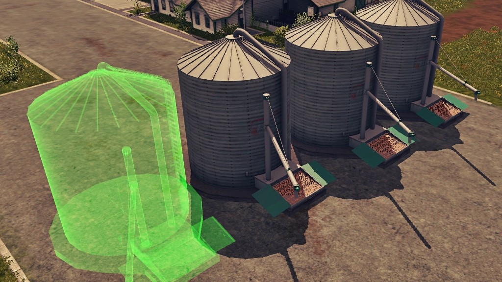 Grains Storage Silo Placeable 1001 Fs17 Farming Simulator 2017 3508