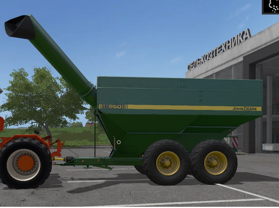 John Deere 650 Grain Cart Farming Simulator 2017 8583