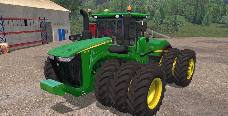 John Deere 9620R Triples