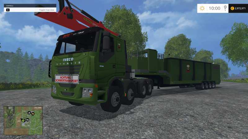 Iveco stralis wood chippers v1.0