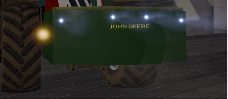 John Deere Weight
