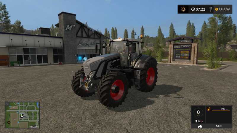 FENDT 900 SCHWARZ V1.0.6.3