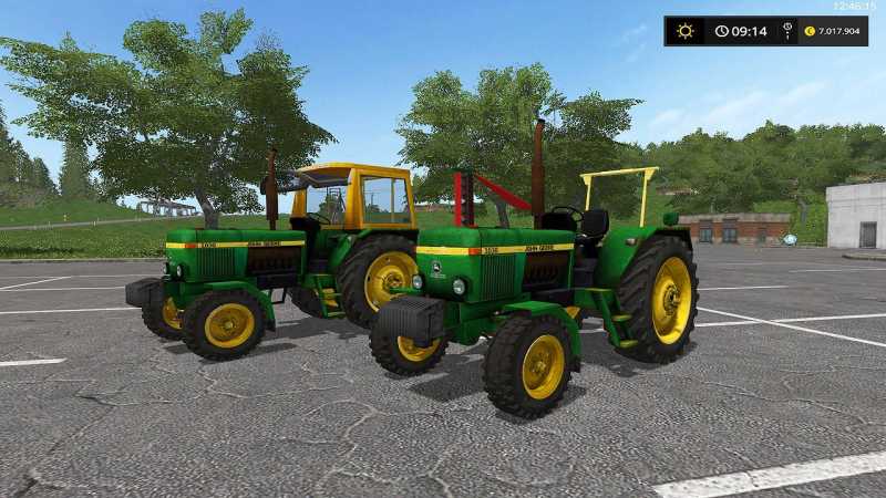 JOHN DEERE 1030 SOFTTOP/MAEHBALKEN V1.0