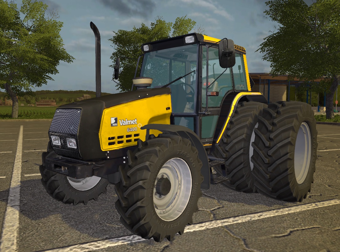 Valtra Valmet 6400 Yellow