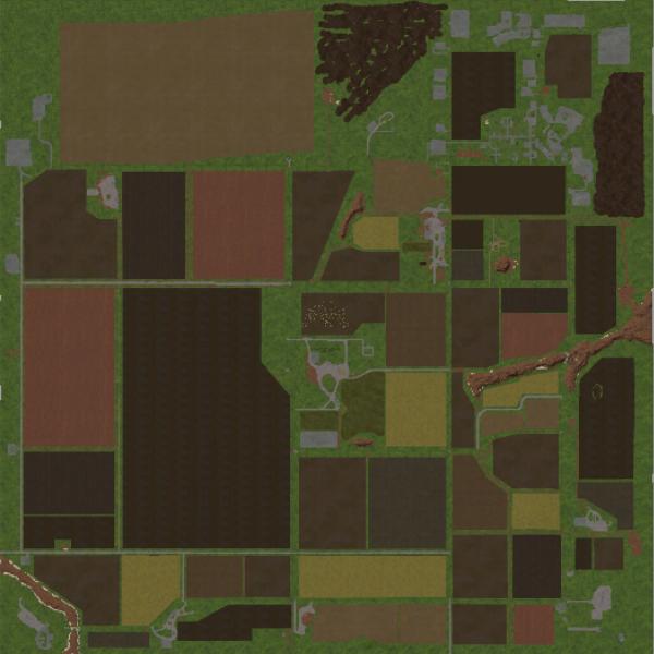 OKLAHOMA USA 2017 MAP V1.01