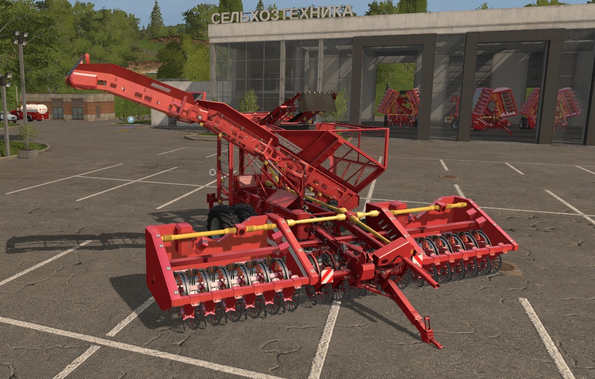 Grimme Rooster 604 18 Row