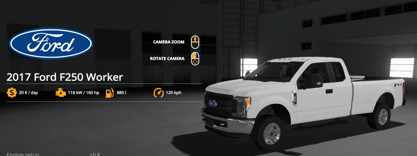 Ford F250 Worker