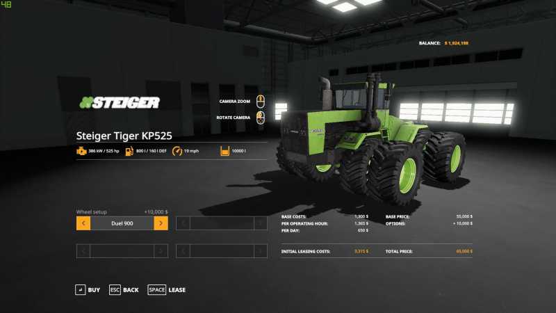 STEIGER TIGER KP525 V1.0