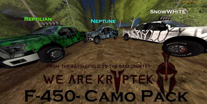 KRYPTEK FORD F-150 -3 COLOR PACK V1.0