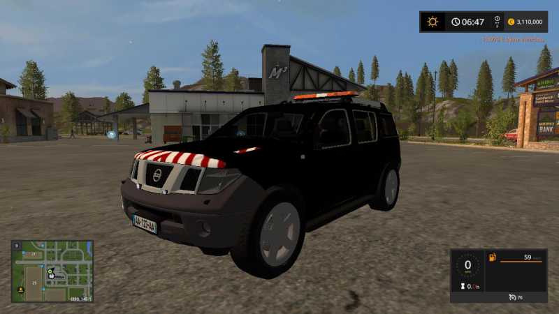 NISSAN PATHFINDER ESCORTE V1