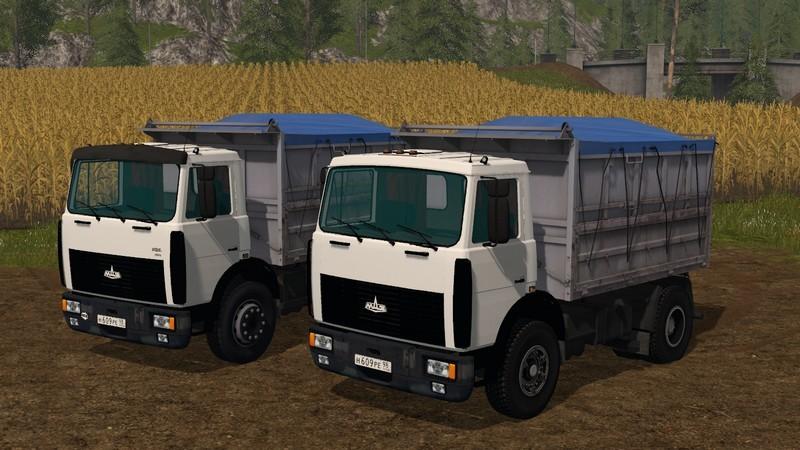 MAZ 5551 WITH TRAILER V3.0