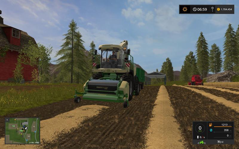 KRONE EASYFLOW 300 S (STROH READY) V1.0