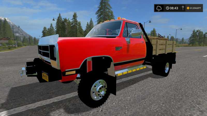 DODGE RAM D250 FLATBED