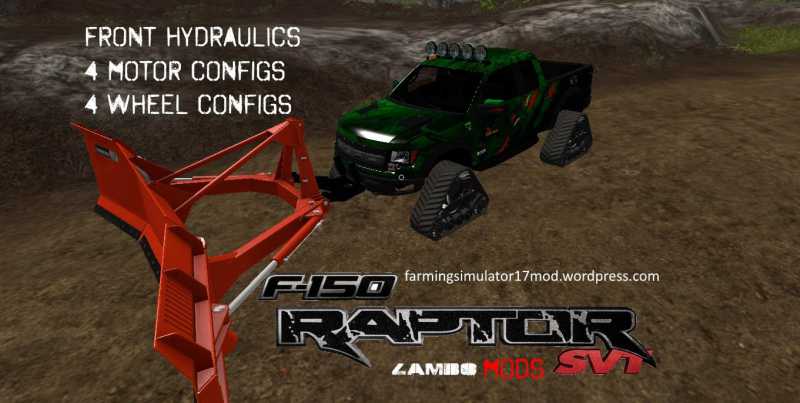 RAPTOR SVT HYDRAULIC CRAWLER KRYPTEK BY LAMBO V1.1