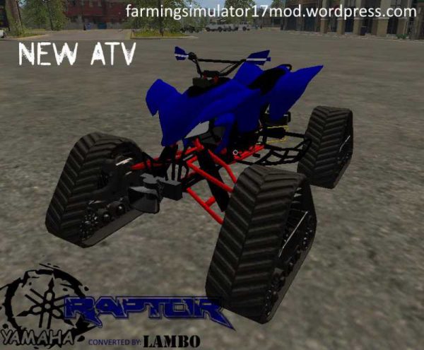 RAPTOR ATV FS17 MOD V1.0.1