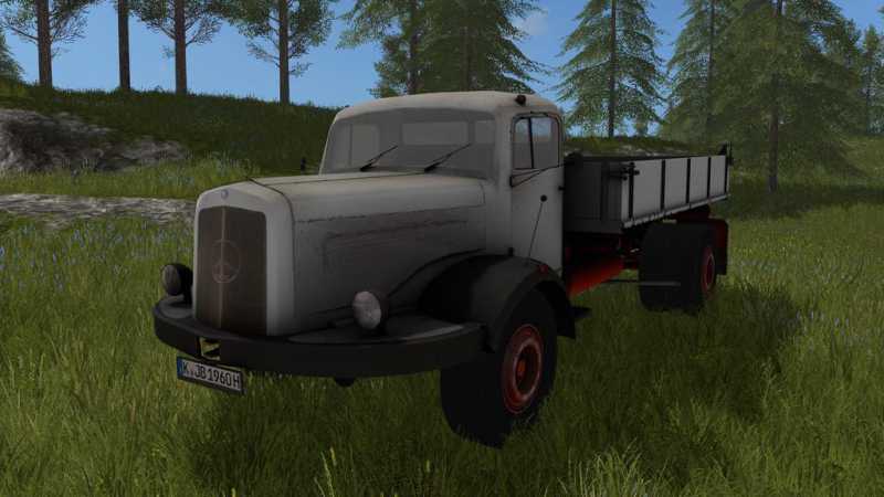 MERCEDES FLATBED 334K V1.0